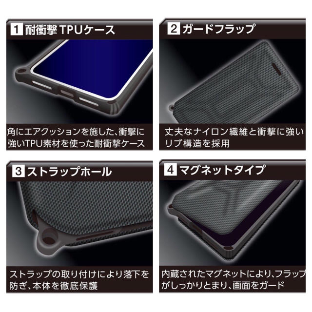 ELECOM(エレコム)のiPhoneXR ケース カモフラ ブラック 耐衝撃 アイフォーン カバー ZS スマホ/家電/カメラのスマホアクセサリー(iPhoneケース)の商品写真