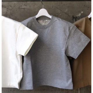 AURALEE オーラリー スウェットTシャツ カットソー グレー サイズ1(Tシャツ(半袖/袖なし))