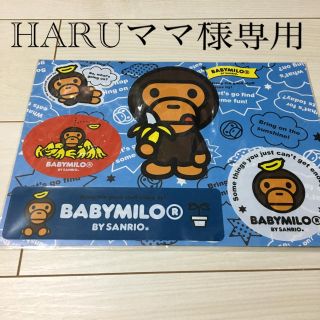 アベイシングエイプ(A BATHING APE)のBABY MILO ステッカー(キャラクターグッズ)