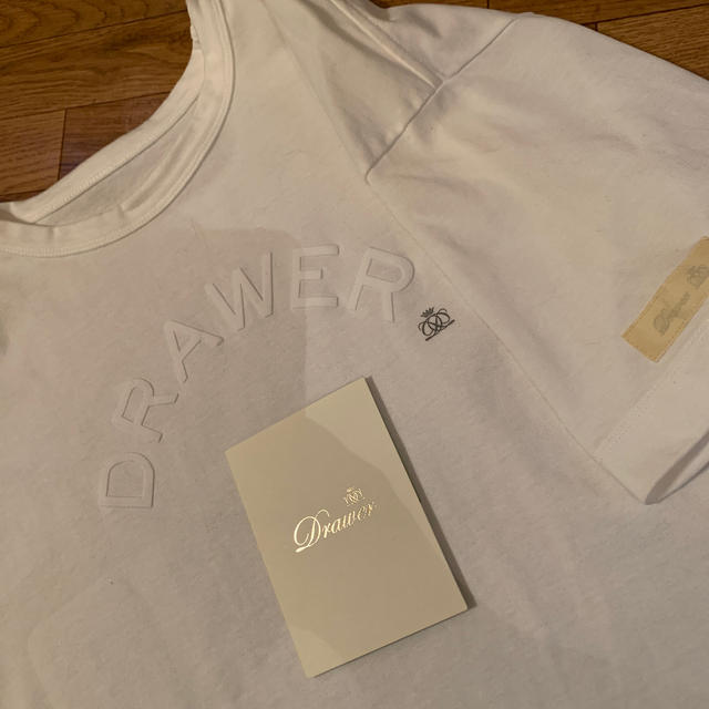 Drawer(ドゥロワー)の＊DRAWER＊ レディースのトップス(Tシャツ(半袖/袖なし))の商品写真