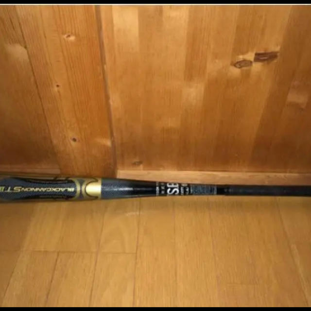 ZETT(ゼット)のブラックキャノンst2  84㎝ 690g スポーツ/アウトドアの野球(バット)の商品写真