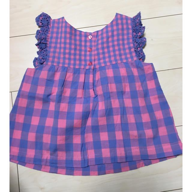 GAP(ギャップ)のGAP♡サラジェシカパーカーコラボTOPS＊ size S キッズ/ベビー/マタニティのキッズ服女の子用(90cm~)(Tシャツ/カットソー)の商品写真