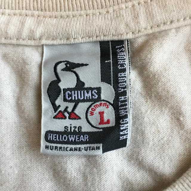 CHUMS(チャムス)のチャムス レディース L レディースのトップス(Tシャツ(半袖/袖なし))の商品写真