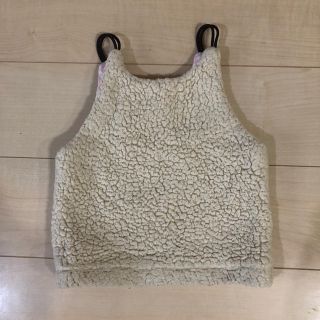 コドモビームス(こども ビームス)の®️様専用  ハンドメイド＊モコモコワンピース80(ワンピース)