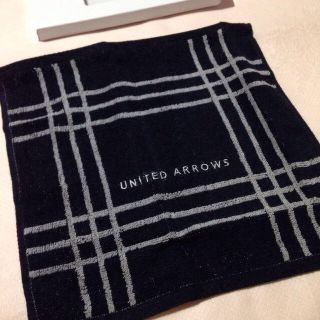 ユナイテッドアローズ(UNITED ARROWS)の《新品》ﾕﾅｲﾃｯﾄﾞｱﾛｰｽﾞ　ﾀｵﾙﾊﾝｶﾁ(タオル/バス用品)