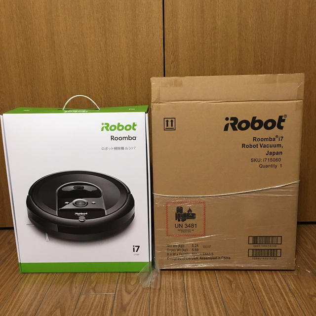 iRobot - 新品未開封 ルンバ Roomba i7の通販 by トトロのお店｜アイ ...