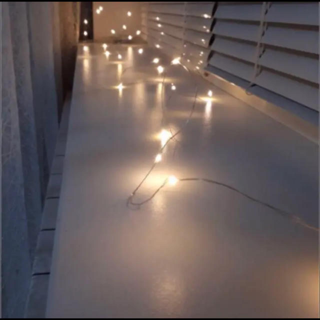 イルミネーションライト  フェアリーライト 電飾 LED  電池式  ハンドメイドのインテリア/家具(インテリア雑貨)の商品写真
