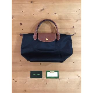 ロンシャン(LONGCHAMP)のロンシャン プリアージュ  黒 S(トートバッグ)