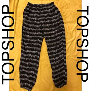 トップショップ(TOPSHOP)の海外で購入‼︎TOPSHOP☆カジュアル柄パンツ(カジュアルパンツ)