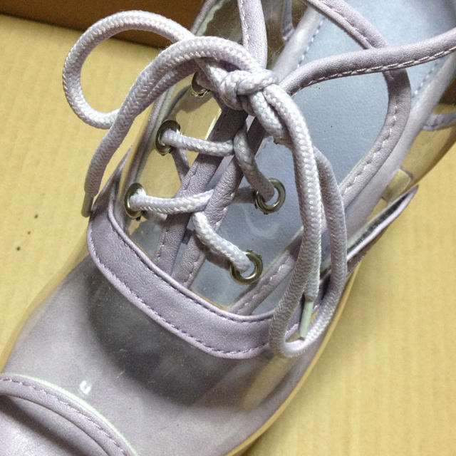 WEGO(ウィゴー)の≪WEGO≫クリアサンダル レディースの靴/シューズ(サンダル)の商品写真