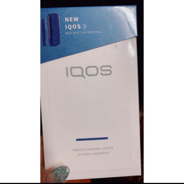 新品 未使用 iQOS アイコス 3 ステラブルーファッション小物