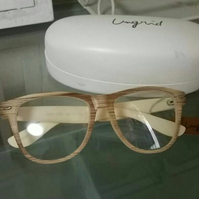 Ungrid(アングリッド)のUngrid  伊達眼鏡 レディースのファッション小物(サングラス/メガネ)の商品写真