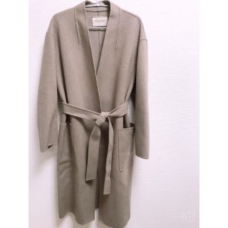 ユナイテッドアローズ(UNITED ARROWS)のUNITED ARROWSノーカラーベルト ロングコート(ロングコート)