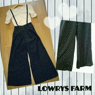 ローリーズファーム(LOWRYS FARM)のローリーズファームガウチョサロペット(サロペット/オーバーオール)