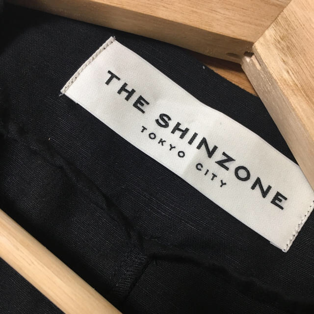 Shinzone(シンゾーン)のTHE SHINZONE コットンリネンカシュクールワンピース レディースのワンピース(ロングワンピース/マキシワンピース)の商品写真