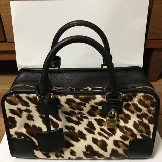 LOEWE - ロエベ アマソナ28 レオパード ハラコの通販 by nonnshop ...