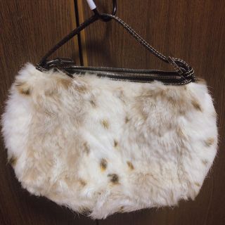 フェンディ(FENDI)のFENDI ファーハンドバッグ(ハンドバッグ)