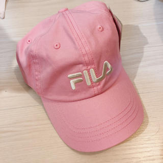 フィラ(FILA)のFILA キャップ ピンク 韓国 レディース(キャップ)