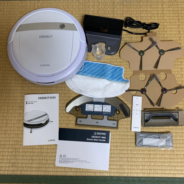 お値下げ中》DEEBOT M88 エコバックス お掃除ロボット お値下げ中》DEEBOT M88 エコバックス お掃除ロボット