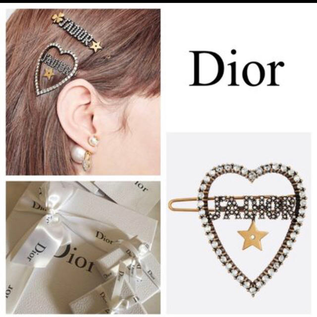 Dior ディオール バレッタ ヘアピン+sobrape.com.br