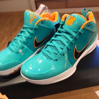 ナイキ(NIKE)のNike kobe4 Protro UNDFTD PE(スニーカー)