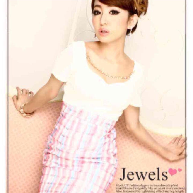 JEWELS(ジュエルズ)の未使用 ジュエルズ キャバ ドレス jewels rady an レディースのフォーマル/ドレス(ナイトドレス)の商品写真
