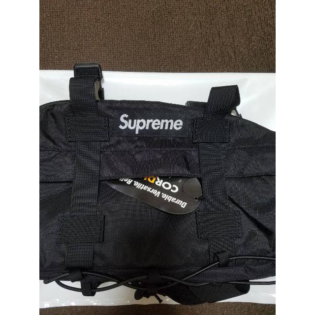 19fw Supreme Waist bag black