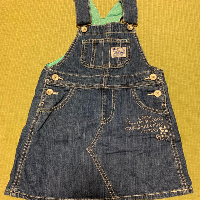 BREEZE(ブリーズ)のBREEZE ジャンスカ 110 キッズ/ベビー/マタニティのキッズ服女の子用(90cm~)(スカート)の商品写真