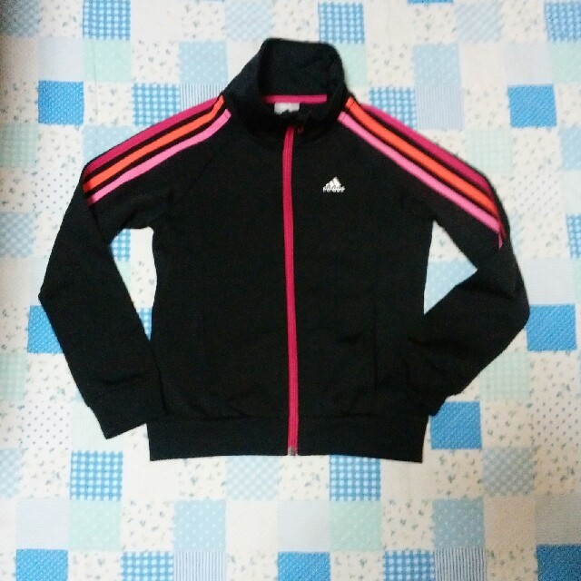 adidas(アディダス)のadidas ジャージー上下セット130 キッズ/ベビー/マタニティのキッズ服女の子用(90cm~)(その他)の商品写真