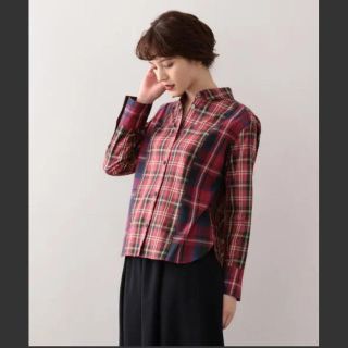 マッキントッシュフィロソフィー(MACKINTOSH PHILOSOPHY)の新品タグ 未着 マッキントッシュ フィロソフィー ダブルチェックブラウス2018(シャツ/ブラウス(長袖/七分))