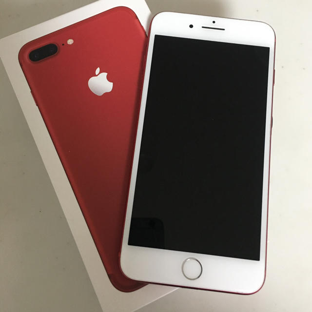 iPhone 7 Plus Red 128 GB au 赤