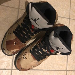 シュプリーム(Supreme)のNike air jordan5 supreme FCRB Bristol(スニーカー)