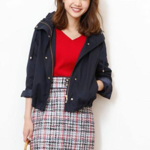 2019SS♡ジャスグリッティー ♡フード付きショートブルゾン 2019SS♡ジャスグリッティー ♡フード付きショートブルゾン