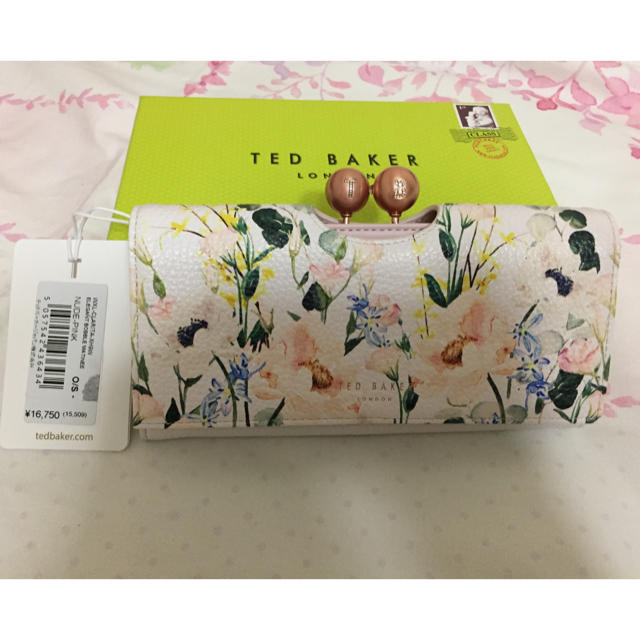 TED BAKER - ♡新品タグ付 ted baker  テッドベイカー がま口長財布 花柄 レアの通販 by S's   SHOP｜テッドベイカーならラクマ