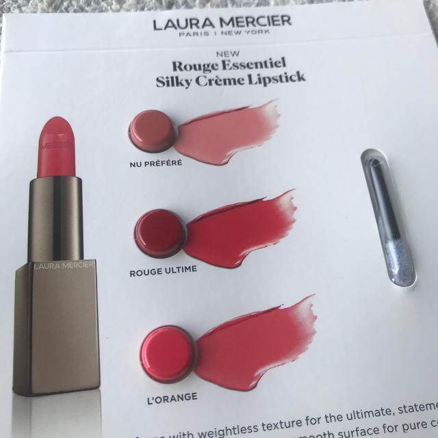 laura mercier(ローラメルシエ)のLAURA MERCIER 口紅サンプル コスメ/美容のベースメイク/化粧品(口紅)の商品写真