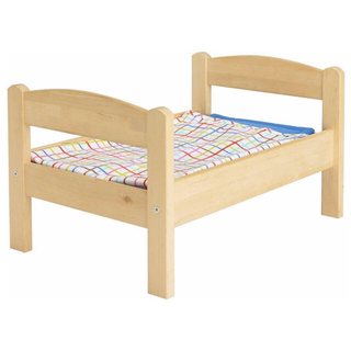 イケア(IKEA)のDUKTIG ドゥクティグ  人形用ベッド(ぬいぐるみ/人形)