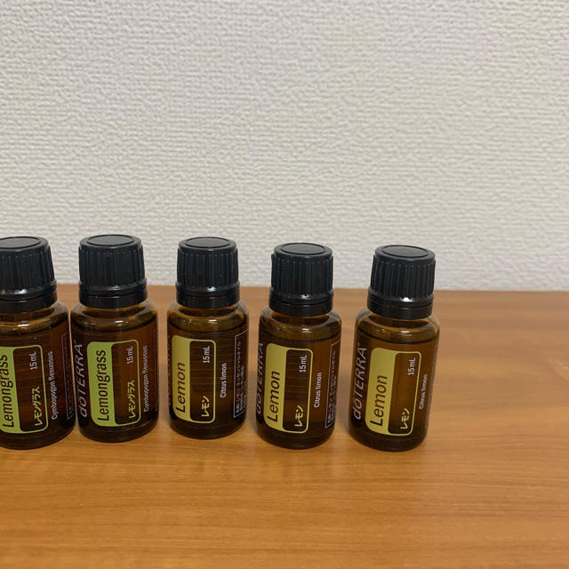 doterra  ドテラ レモン レモングラス ペパーミント ユーカリプタス 1