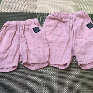 エフオーキッズ(F.O.KIDS)の値下げ！姉妹でお揃い★ハーフパンツ 90と110(パンツ/スパッツ)