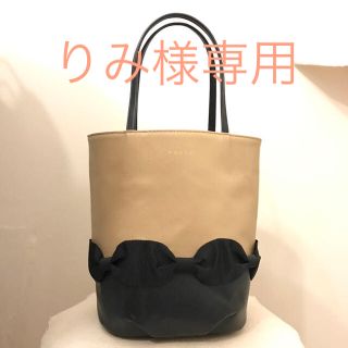 トッカ(TOCCA)のりみ様専用   TOCCA トッカ 本革 ハンドバッグ バイカラー(ハンドバッグ)