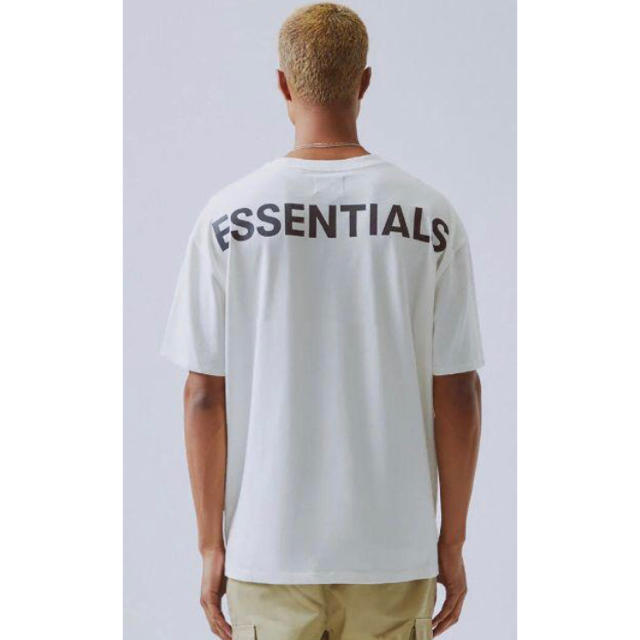Sサイズ Essentials Boxy T-Shirt リフレクティブ Tシャツ/カットソー(半袖/袖なし)