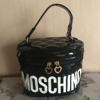 モスキーノ(MOSCHINO)のモスキーノ バニティバック  黒(ボディバッグ/ウエストポーチ)