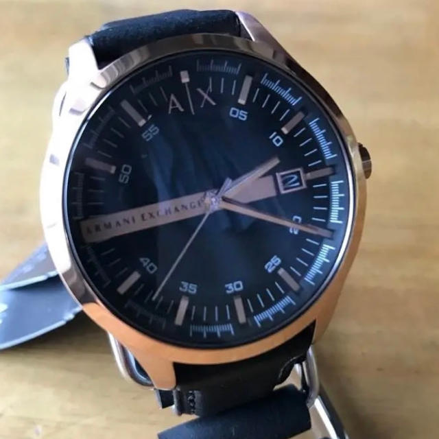 ARMANI EXCHANGE - 新品✨アルマーニ エクスチェンジ 腕時計 AX2101 ブラックの通販 by てっちゃん(´∀｀)｜アルマーニエクスチェンジならラクマ