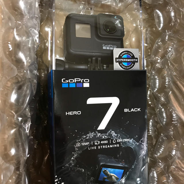 ビデオカメラ✴︎値下げ✴︎GoPro HERO7 black 国内正規品