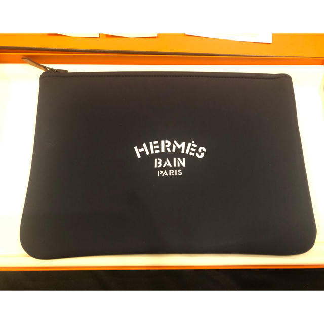 Hermes - HERMÈS NEOBAIN エルメス ネオバン フラットポーチ PM ネイビーの通販 by はなこ's shop｜エルメスならラクマ