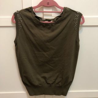 プロポーションボディドレッシング(PROPORTION BODY DRESSING)のタンクトップ  ノースリ プロポーション  proportion 値下(タンクトップ)