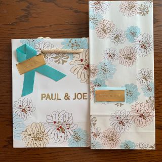 ポールアンドジョー(PAUL & JOE)のPOUL&JOEポールアンドジョーショッパー🎀   ギフト用紙袋🎀ロゴシール(ショップ袋)