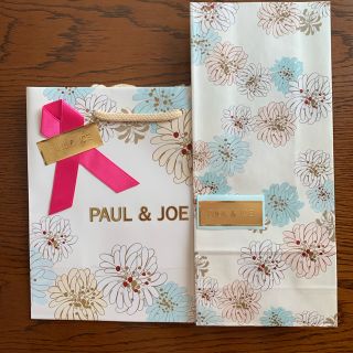 ポールアンドジョー(PAUL & JOE)のPOUL&JOEポールアンドジョーショッパー🎀   ギフト用紙袋🎀ロゴシール(ショップ袋)