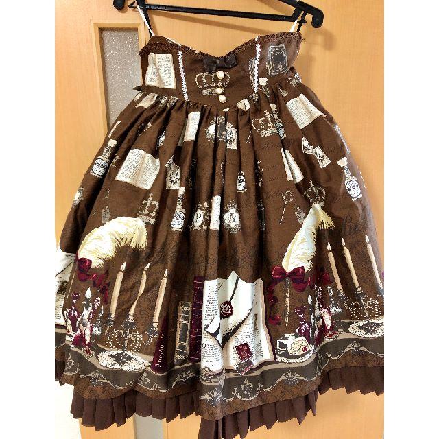 Angelic Pretty(アンジェリックプリティー)のVictorian Letterスカート レディースのスカート(その他)の商品写真