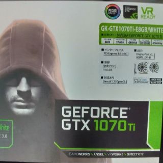 中古　GEFORCE GK-GTX1070Ti-E8GB/W(PCパーツ)