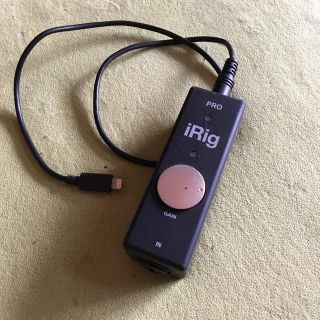 iRig pro(オーディオインターフェイス)